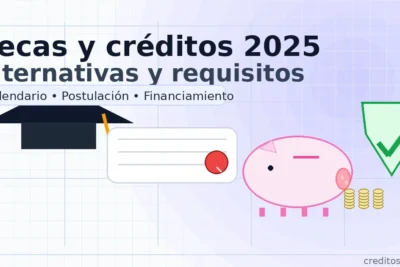 Becas y créditos 2025: alternativas y requisitos