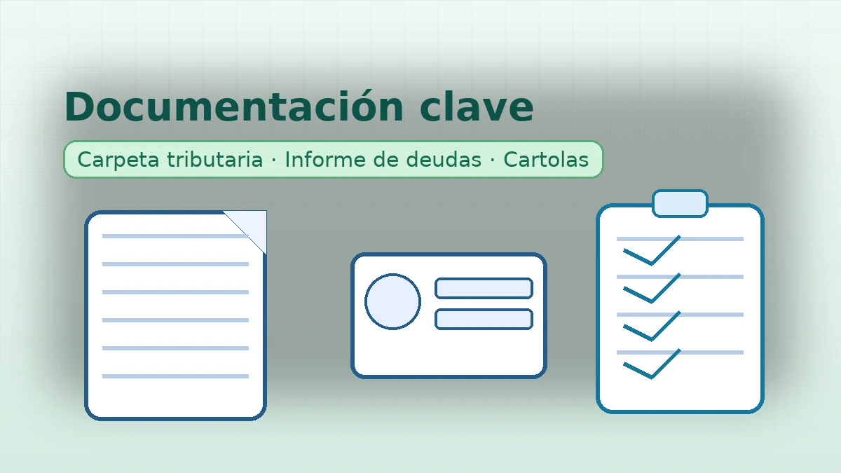 documentación para acreditar ingresos con boleta: carpeta tributaria, identificación y checklist de verificación