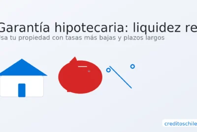 Garantía hipotecaria: liquidez responsable con casa, alcancía y porcentaje