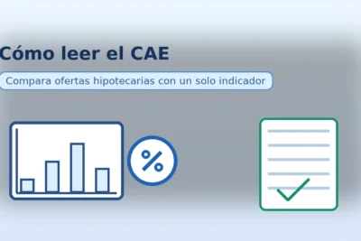 Banner con casa, balanza marcada “UF” y signo “$”, y monedas apiladas; ilustra el impacto del reajuste en la cuota mensual del hipotecario.
