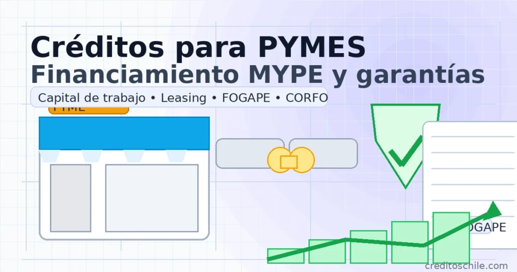 Créditos para PYMES: financiamiento MYPE y garantías