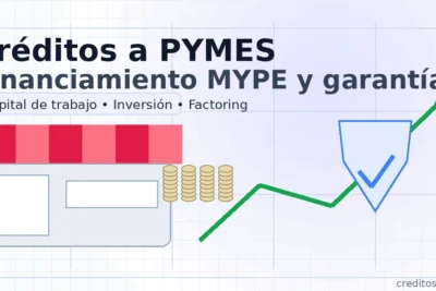 réditos a PYMES en Chile: financiamiento MYPE y garantías