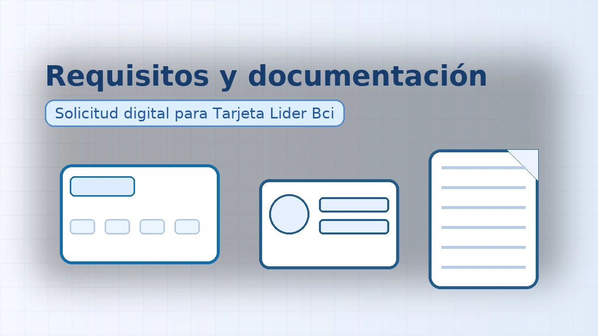 Banner con tarjeta, identificación y documento; resume requisitos y papeles para solicitar y acreditar antecedentes