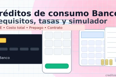 Créditos de consumo Banco Ripley: requisitos, tasas y simulador