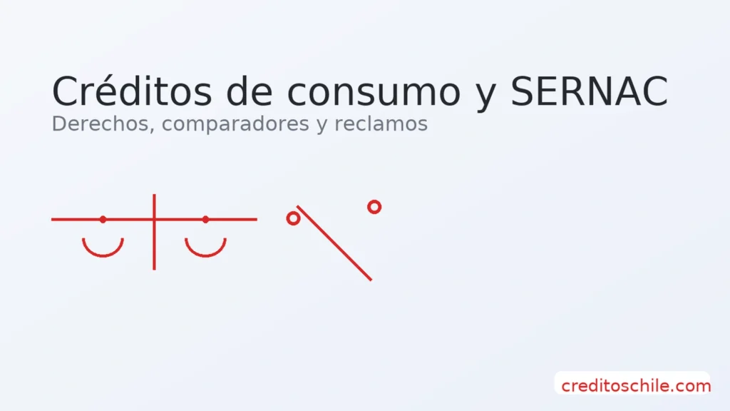 Créditos de consumo y SERNAC — derechos, comparadores y reclamos