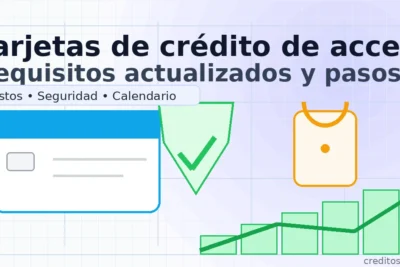 arjetas de crédito de acceso simple