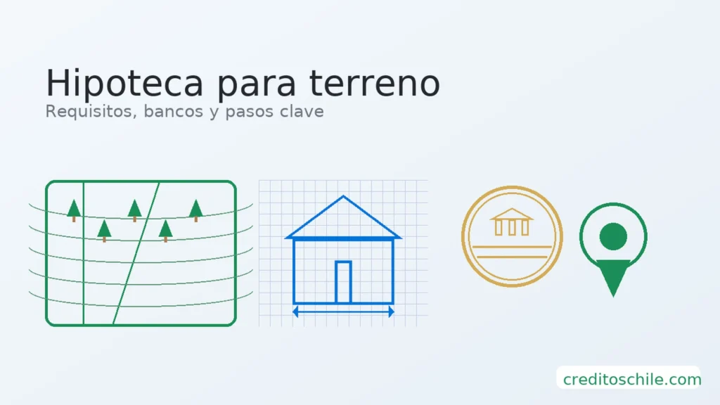 Hipoteca para terreno: requisitos, bancos y pasos clave