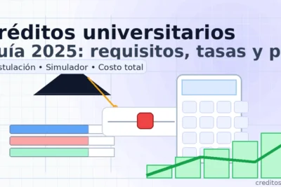 Créditos universitarios · Guía 2025
